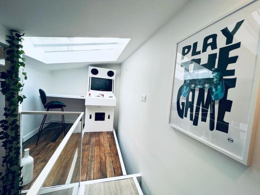Unique Loft Apartment Located 15 Minutes From The Champs Elysees Saint-Ouen  Εξωτερικό φωτογραφία