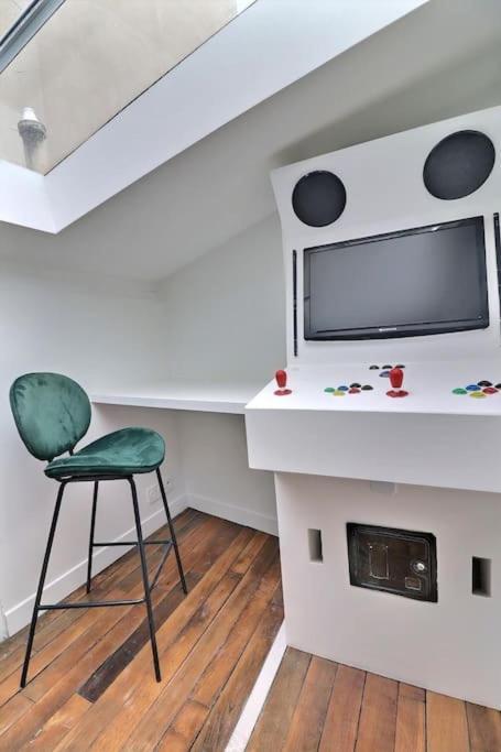 Unique Loft Apartment Located 15 Minutes From The Champs Elysees Saint-Ouen  Εξωτερικό φωτογραφία